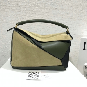 322 LOEWE������ Puzzle Bag �к����������ΰ� ��ɫƴɫ