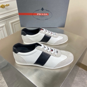 4E3463 PradaƤ���֯���˶�Ь ������2020�¿������˶�Ь ��ɫ