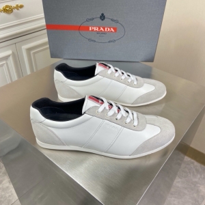4E3463 PradaƤ���֯���˶�Ь ������2020�¿������˶�Ь ��ɫ