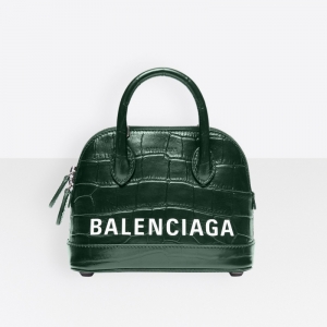5506460 BalenciagaŮ�� Ville XXS����ɫ������ѹ��ţƤ��Top Handle�ִ�