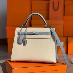 ������Hermes Kellyϵ�� �����25cm EpsomƤ������ ���ֹ����ư� ������