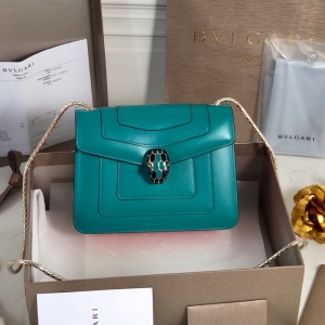 BVLGARI������ Serpenti Foreverϵ��Ů�� ��Ƥ��ͷ�� ��ɫ
