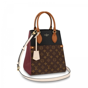 M45409 LV FOLD TOTE �к��ִ� Monogram ������СţƤŮ�� ��ɫ
