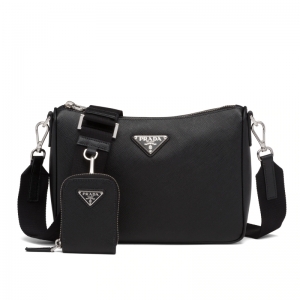 2VH113 Prada������Saffiano Ƥ�ﵥ��� ����һ�ʲ�� ��ɫ