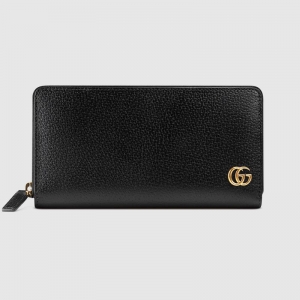 428736 Gucci�ų�GG Marmontϵ��ȫ����ʽǮ�� ˫GǮ�� ��ɫ