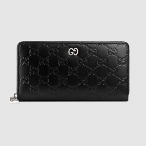 473928 Gucci SignatureƤ��ȫ����ʽǮ�� Gucci����Ǯ�� ��ɫ