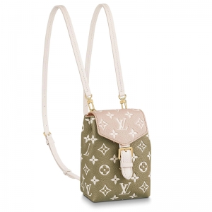 M81351 LV TINY ˫��� Monogramѹ��������ţƤŮʿ���� ��ɫ