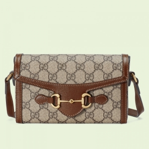 699296 Gucci Gucci���ο�1955ϵ�������ִ� Gucci����б��� ��ľɫ