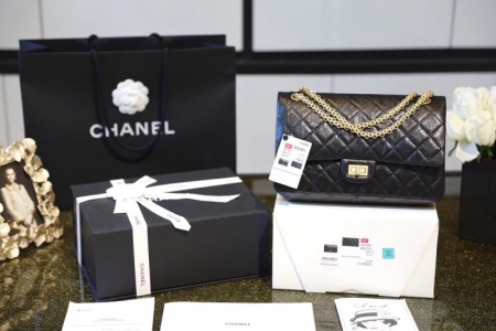 A37587 Chanel2.55������СţƤ���ɫ���� ��ź�ɫ