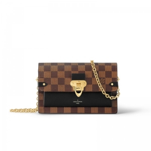 N60221 LV VAVIN ������ Damier Ebene ������ţƤ����Ů�� ��ɫ