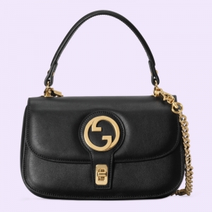 735101 Gucci Blondieϵ������� Բ�λ���ʽ˫��������� ��ɫ