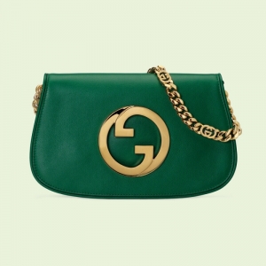 699268 Gucci Blondieϵ�м米�� Բ�λ���ʽ˫G����� ����ɫ