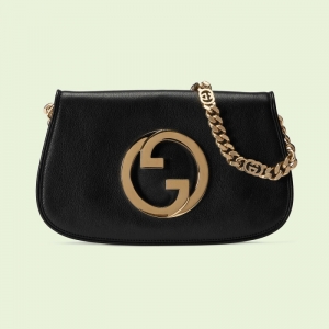 699268 Gucci Blondieϵ�м米�� Բ�λ���ʽ˫G����� ��ɫ