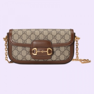 735178 Gucci Horsebit 1955ϵ�м米�� �ų����ᵥ��� ��ɫ