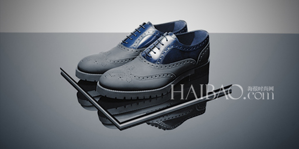 路易·威登LV (Louis Vuitton) 2014年Blend系列男士低帮翼纹鞋